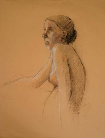 Side View of Nude